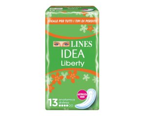 absorbent lines idea liberty anatomical x13
